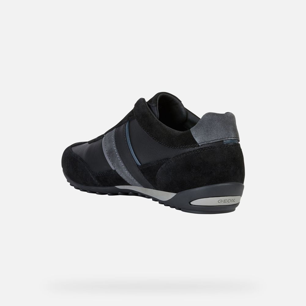 Geox Erkek Spor Ayakkabı Siyah - Wells - NOQ-053924